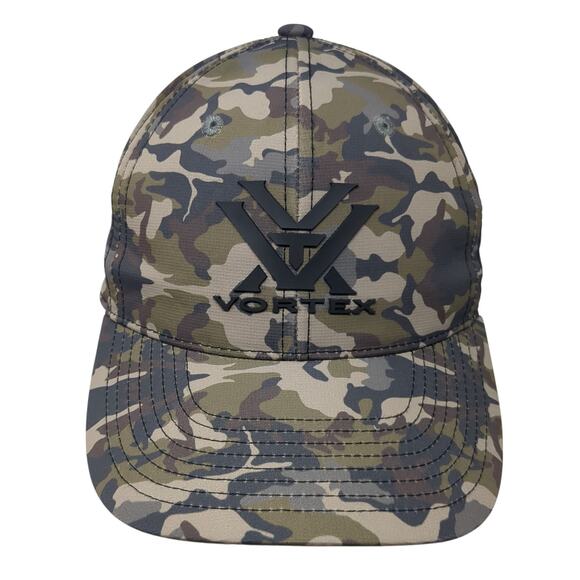 Vortex Snapback Hat Multicolor One Size Camouflage Hunting 6 Panel - Picture 1 of 9
